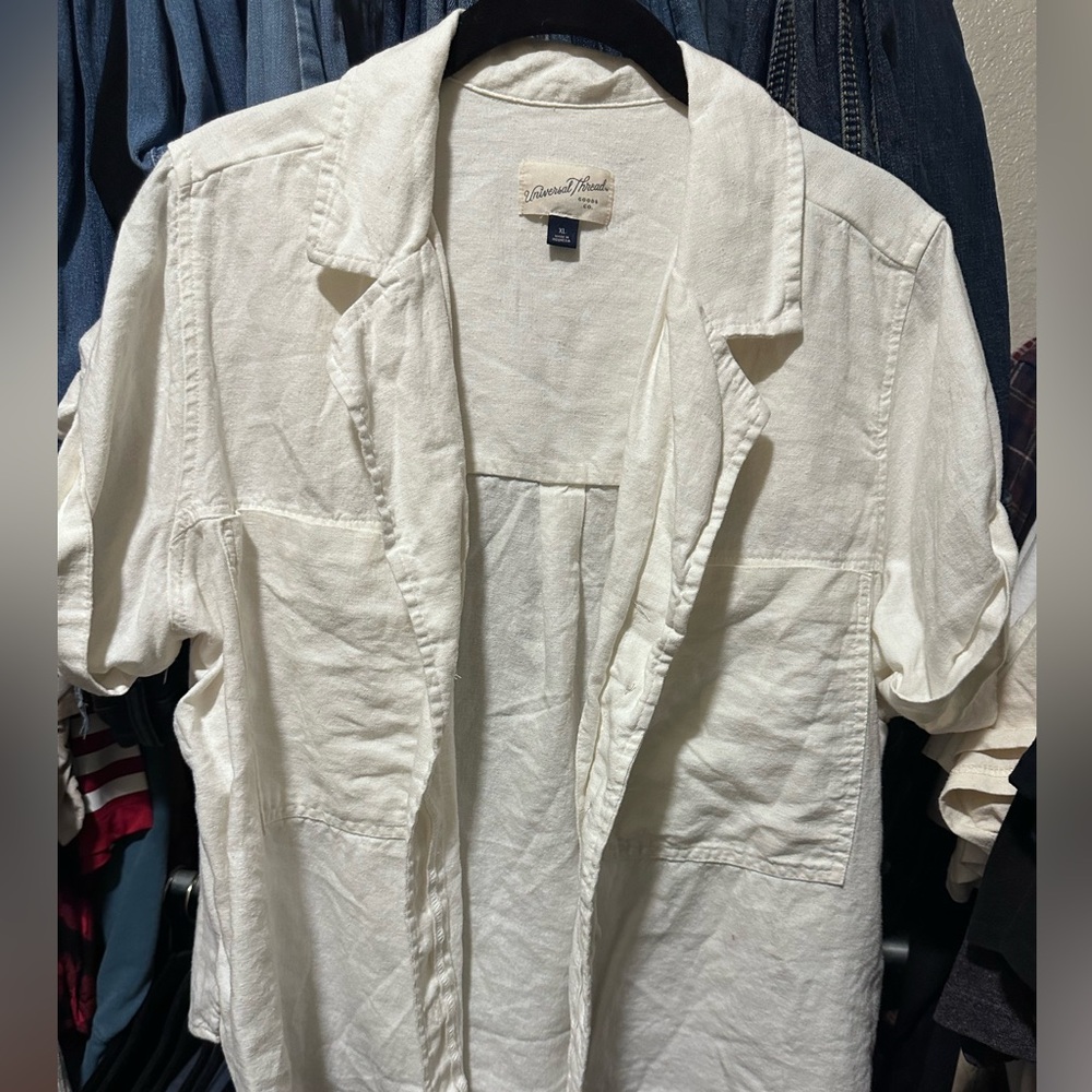 Universal Thread Cream Lightweight Jacket